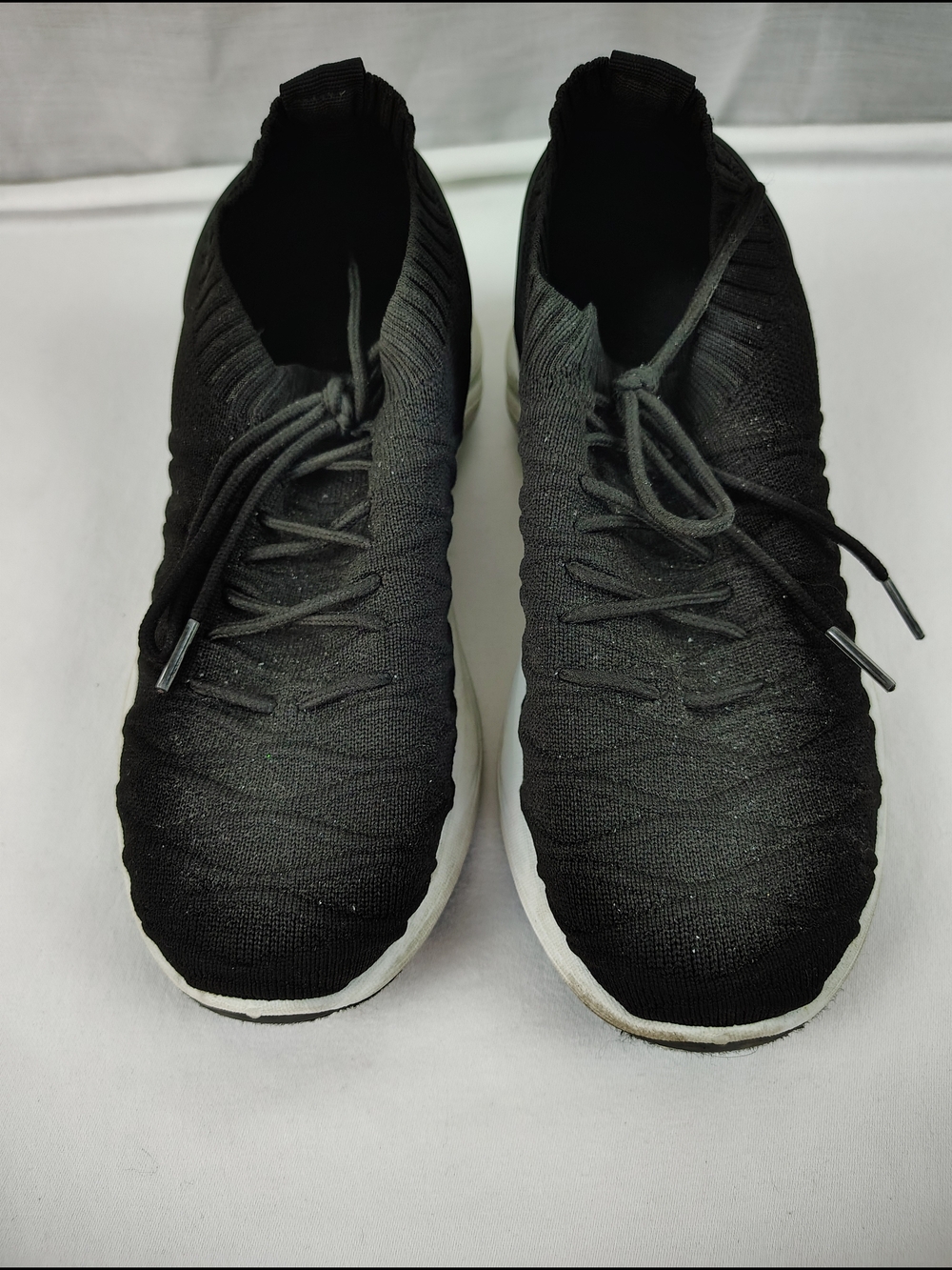Danskin Black Knit Slip-On Athletic Sneakers